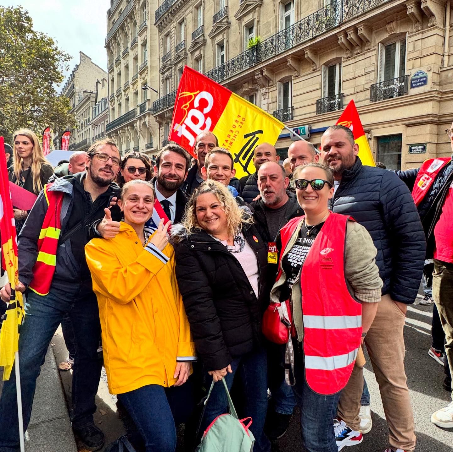 Manifestation des cheminots