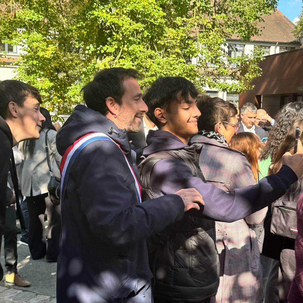 Visite du lycée Rosa Parks