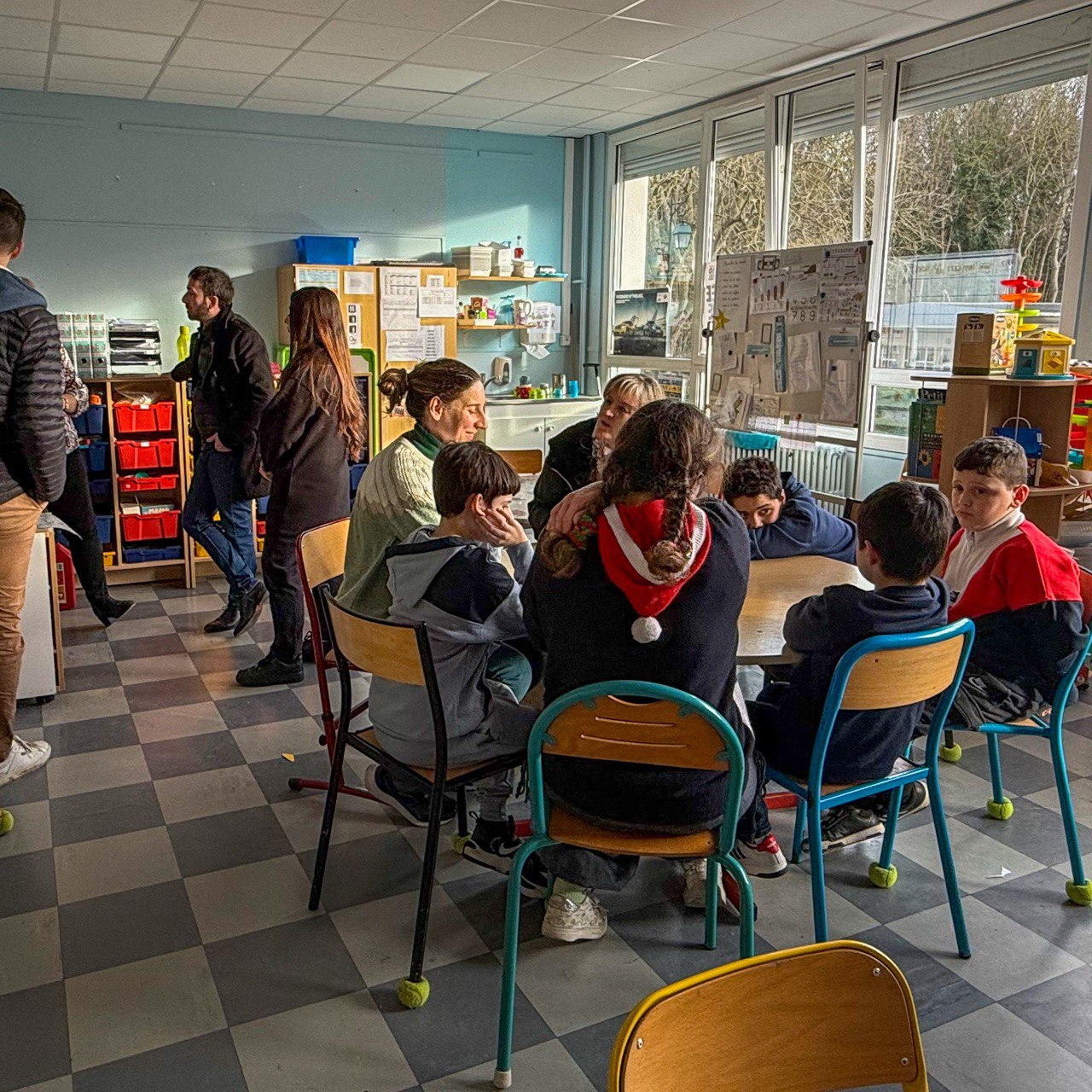 Visite de l’école Victor Hugo