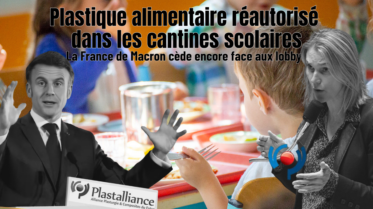 Le gouvernement veut réintroduire le plastique dans les cantines scolaires