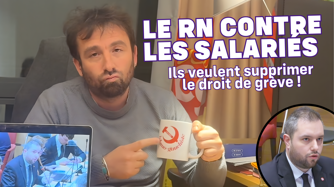 Une attaque contre le droit de grève : une alerte démocratique !