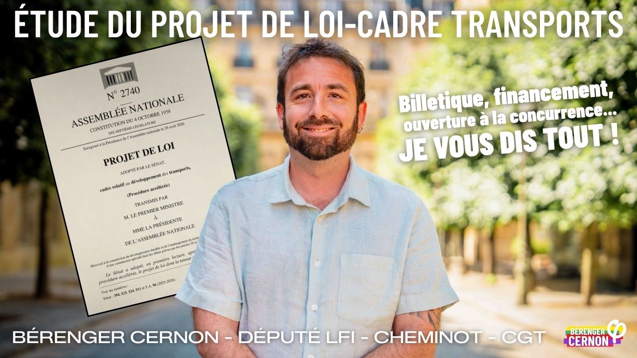 Loi-cadre Transports : une occasion manquée pour le ferroviaire et le service public